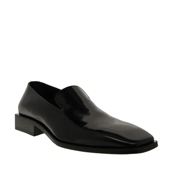 Salvatore Ferragamo Chagall Loafers Shoes Black Patent Leather Size 9 New Ferragamo Chagall Leather Loafers - Black | Editorialist main image 3
